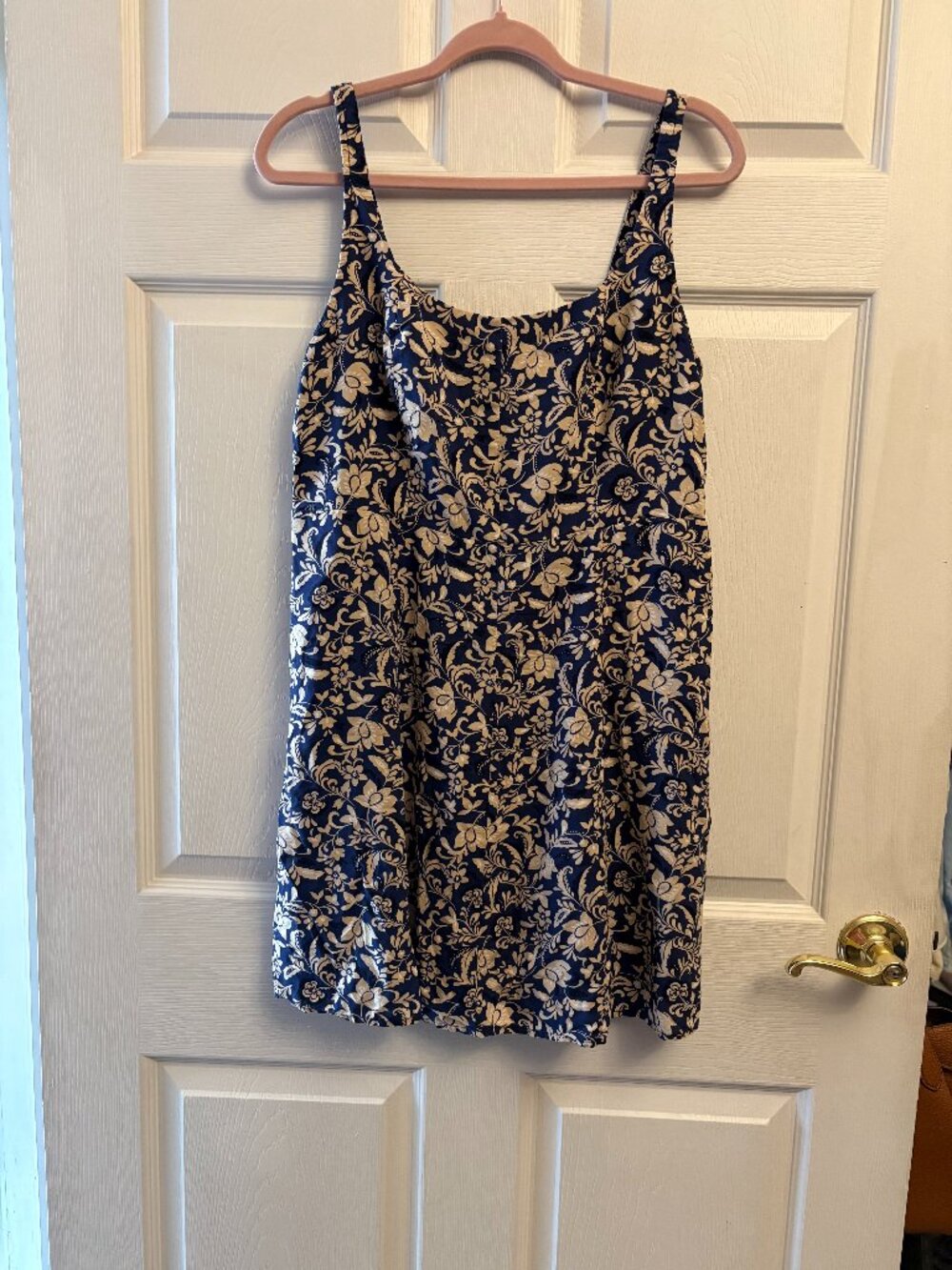 Old Navy Women's Navy Floral Cami Dress Size Large